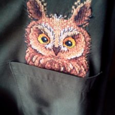 Работа «Любопытная совушка»