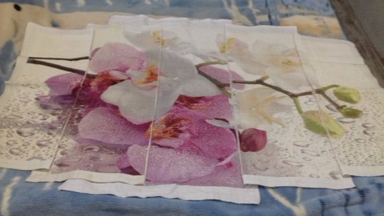 Работа «полиптих орхидея.»