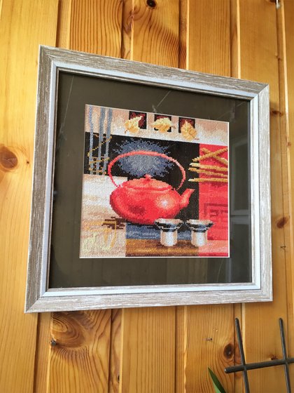 Работа «Чайная церемония. Триптих. Часть 1»