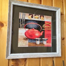 Работа «Чайная церемония. Триптих. Часть 1»