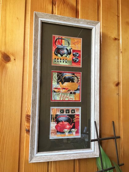 Работа «Чайная церемония. Триптих. Часть 2»