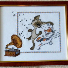 Работа «Кошачий вальс.»