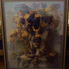 Работа «Виноград на стене»