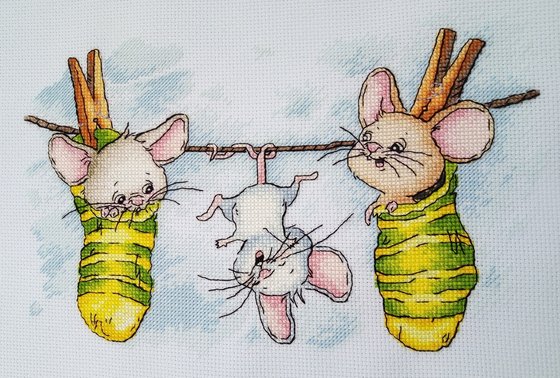 Работа «"Мышки шалунишки"»