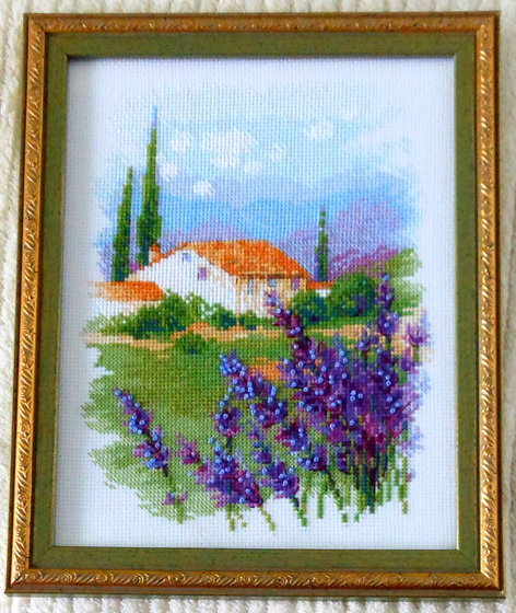 Работа «Ферма в Провансе.»