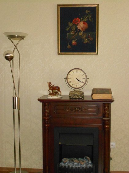 Работа «Старинный натюрморт в интерьере»