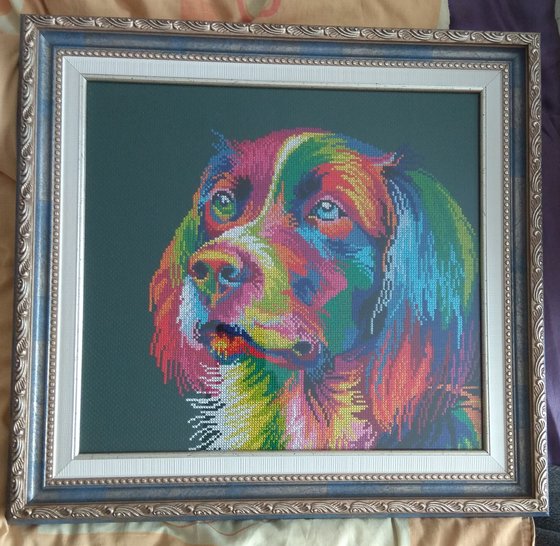 Работа «Радужный пес»