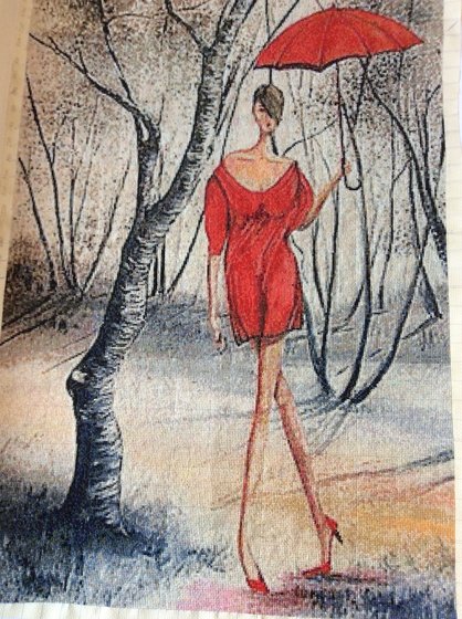 Работа «Девушка»