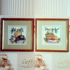 Работа «Panna «Целебные травы» и «Грибное лукошко»»