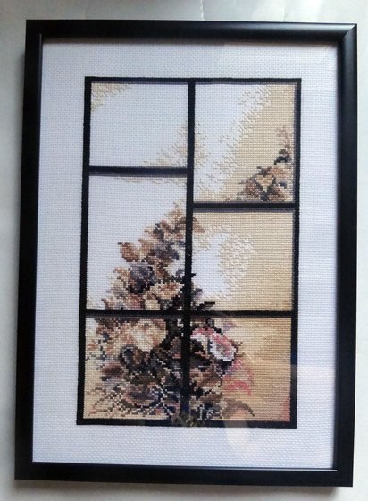 Работа «Витраж "Настроение лета"»