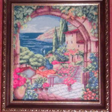 Работа «Морское побережье»