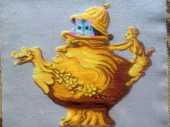 Работа «Мышонок в чайнике»