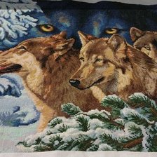 Работа «Золотое руно "волчий взгляд"»