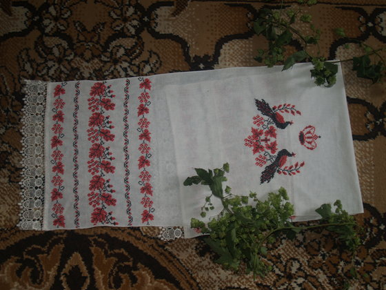 Работа «рушник для внука»