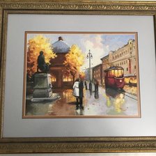 Работа «Осень в городе»