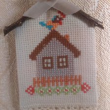 Работа «домик в деревне»