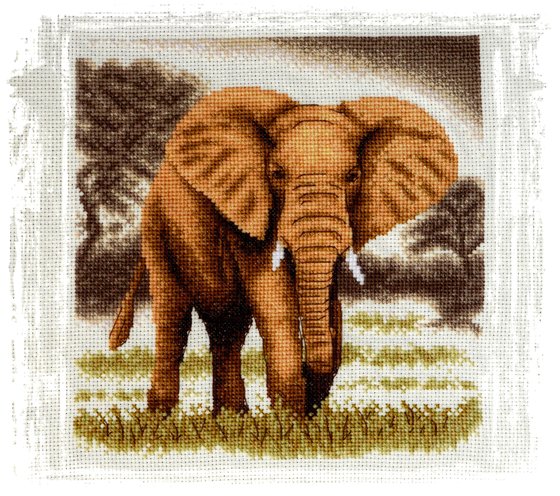 Работа «Слоник (из триптиха).»