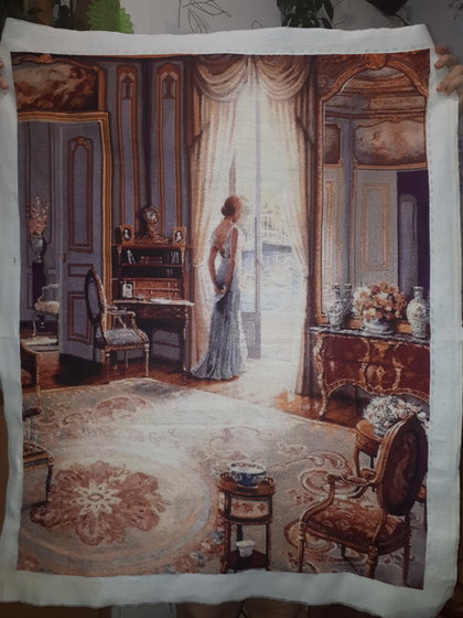 Работа «Девушка у окна»