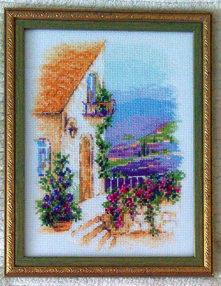 Работа «Прованская улочка.»