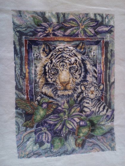 Работа «At Home in the Garden»