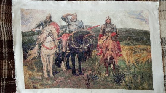 Работа «Три богатыря»