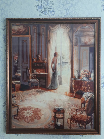 Работа «Девушка у окна.»