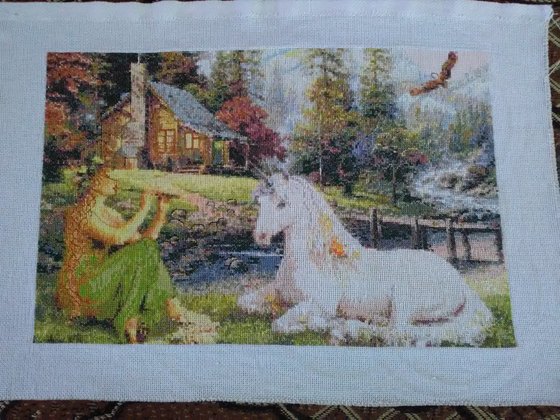 Работа «Единорог»