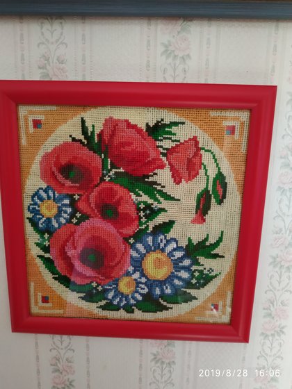 Работа «Цветы»