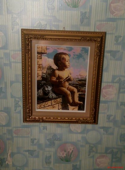 Работа «Ангел по картине Славы Грошева»