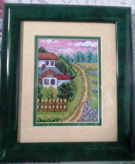 Работа «летний вечер в Провансе...»