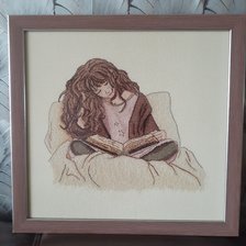 Работа «Гермиона с книгой»