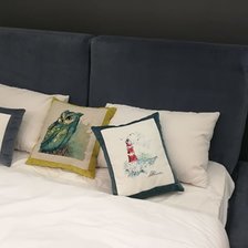 Работа «Стильные подушки»