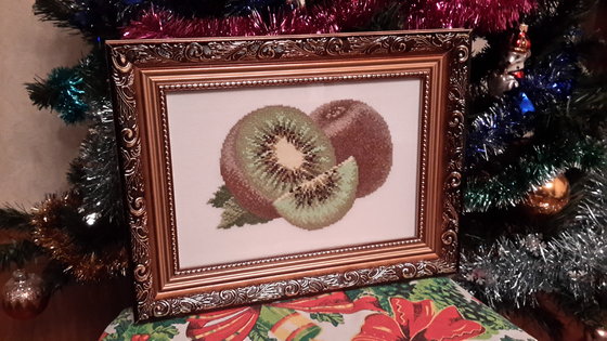 Работа «Фруктовое ассорти.Киви.»