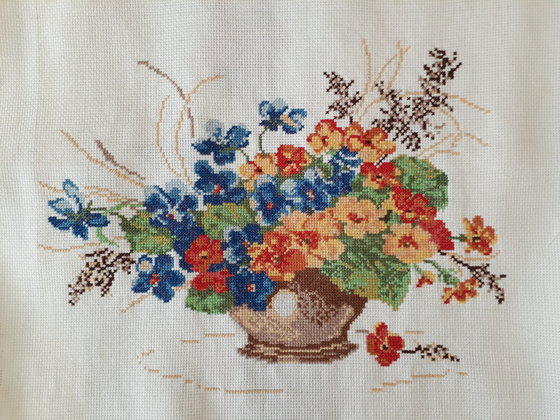 Работа «Цветочки»