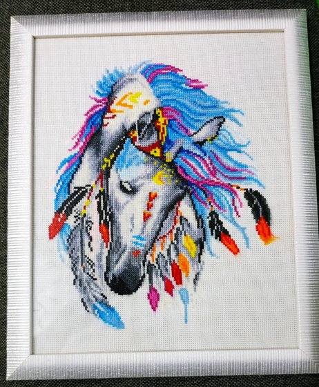 Работа «"Индейская красотка"»