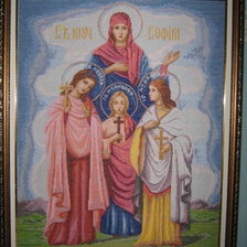 Работа «Вера,Надежда,Любовь и София.»