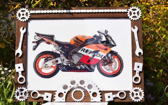 Работа ««Мотоцикл Honda»»