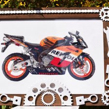 Работа ««Мотоцикл Honda»»