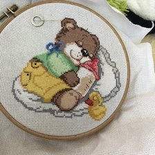 Работа «Спящий медвежонок»