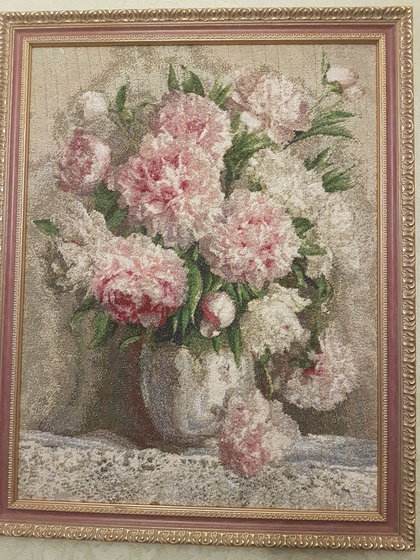 Работа «Пионы»