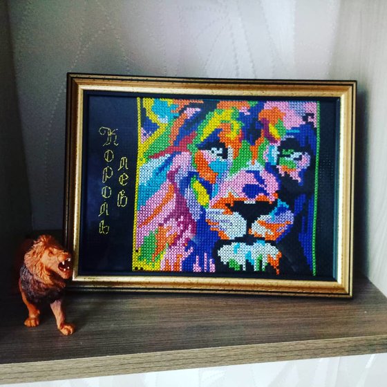 Работа «Король-лев (июль 2019)»