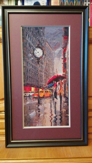 Работа «дождливое утро»