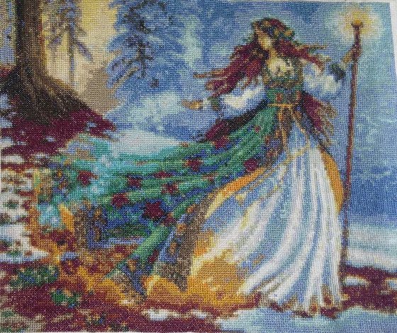 Работа «зима обходит свои владения»