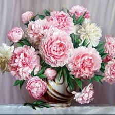 Работа «Pink rose»