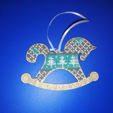 Работа «Новогодняя игрушка «Лошадка»»