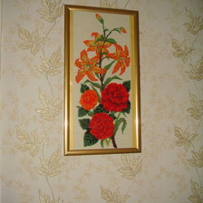 Работа «Лилии»