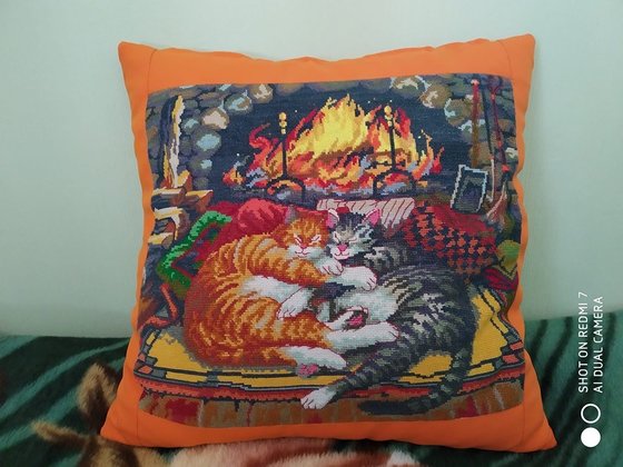 Работа «Подушка»