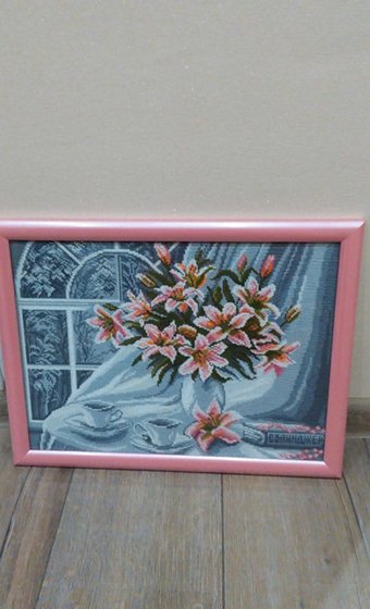 Работа «Лилии»