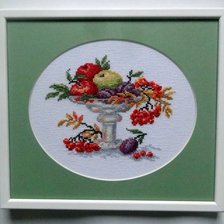 Работа «Фрукты в вазе»