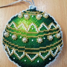 Работа «М П Студия - "Новогодний изумруд"»